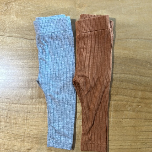 Kate Quinn Modal Rib Leggings 0-3M - Picture 2 of 2